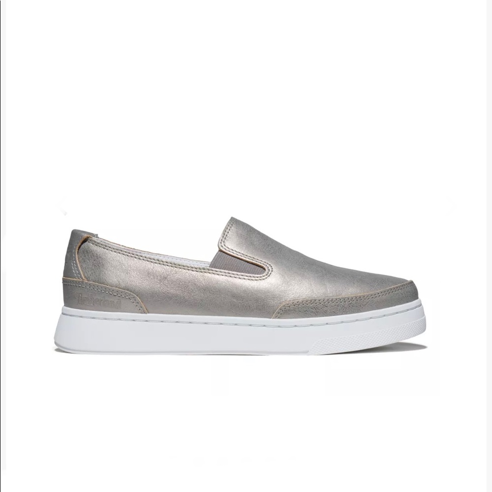 Women timberland ATLANTA GREEN SLIP-ON SHOE FOR WOMEN IN SILVER - Picture 2 of 5